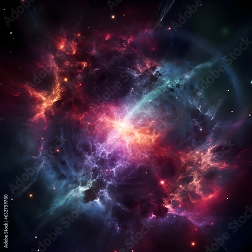  stars, space, suns , astronomy, universe, and planets background, wallpapers. AI generated.