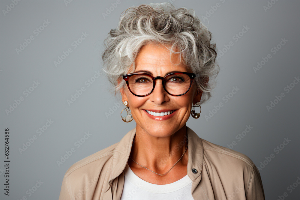 portrait of an elderly woman portrait of an elderly woman