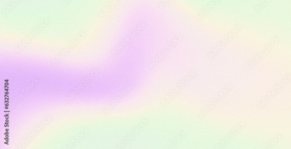 Purple yellow grainy texture holographic abstract banner cover header design, pastel colors gradient background