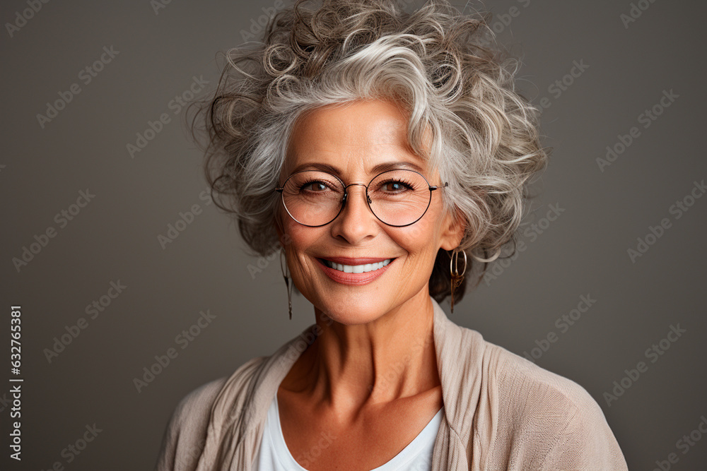 portrait of an elderly woman portrait of an elderly woman