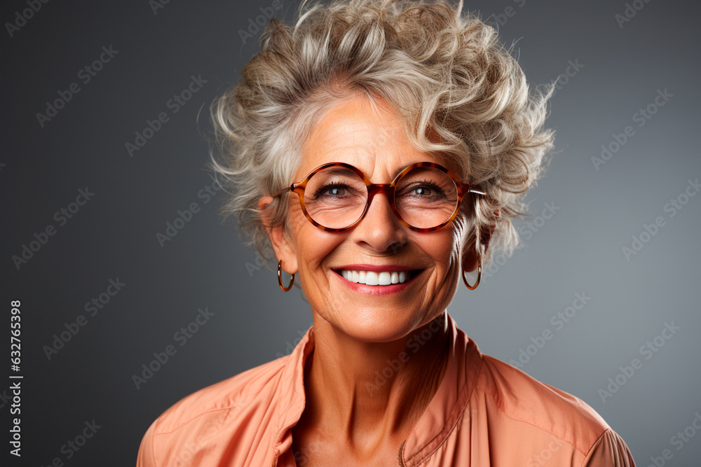 portrait of an elderly woman portrait of an elderly woman