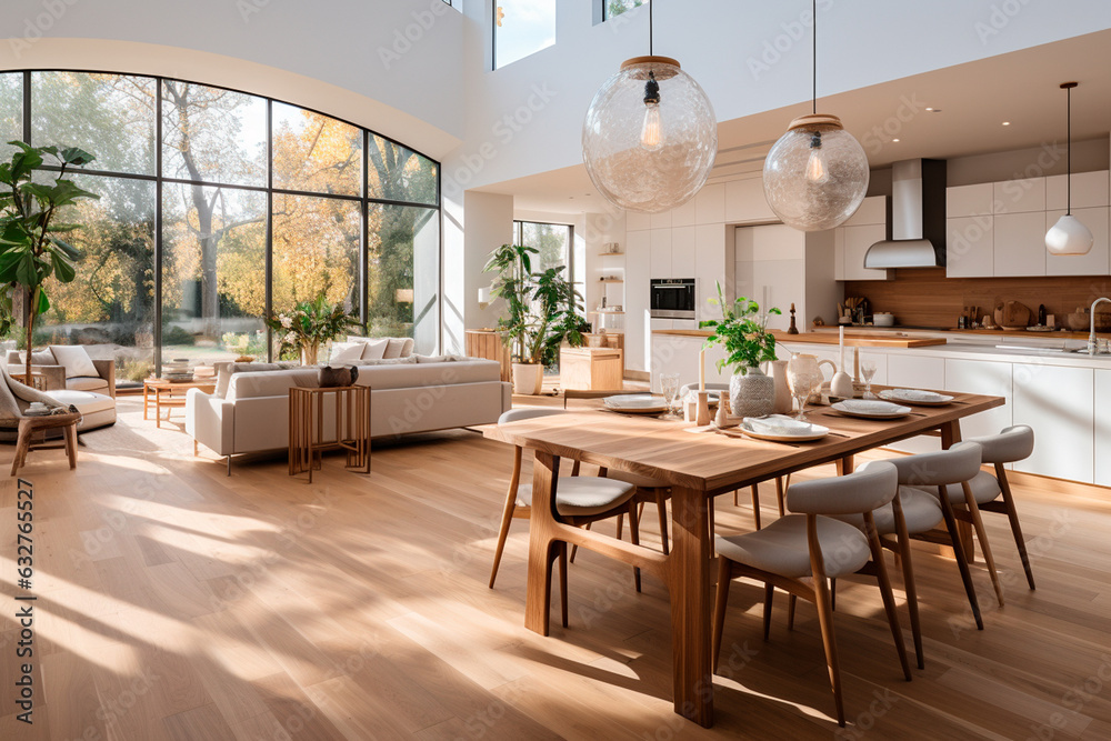 Fototapeta premium modern house interior