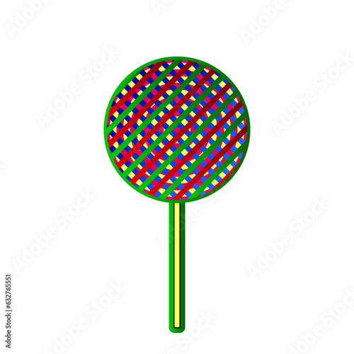 Candy icon on white.