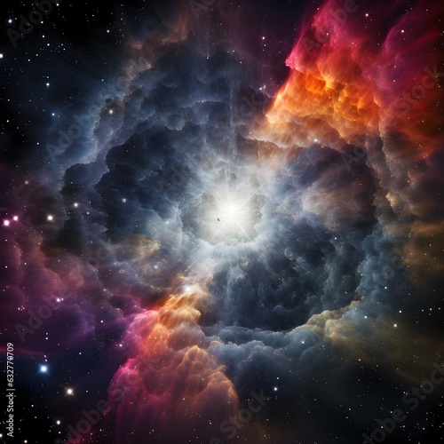 Stars  space  suns   astronomy  universe  and planets background  wallpapers. AI generated