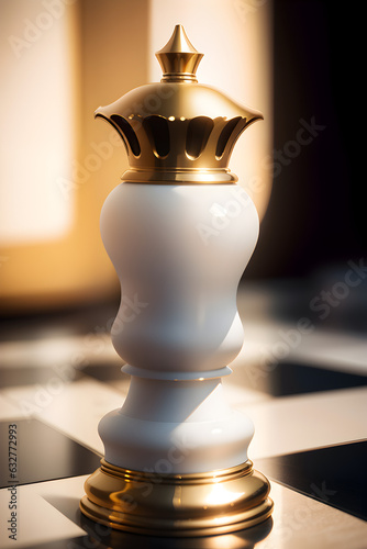 
golden chess piece