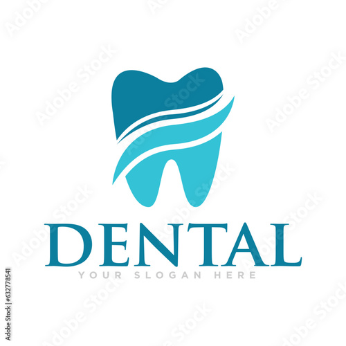Dental Clinic Logo DEsign Illustration