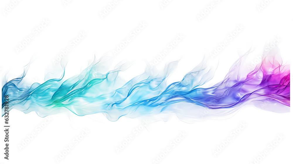 liquid aurora lights frozen in an abstract futuristic 3d texture isolated on a transparent background, generative ai liquid aurora lights frozen in an abstract futuristic 3d texture isolated on a transparent background, generative ai