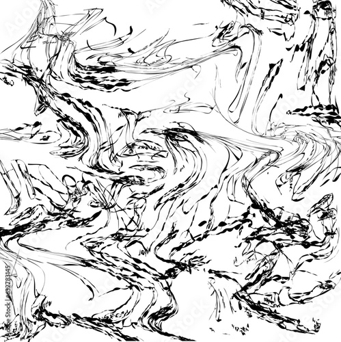 black and white background with noisy lines