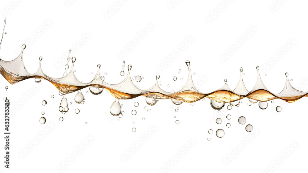 shimmering sunlit dew water splash frozen in an abstract futuristic 3d texture isolated on a transparent background, generative ai shimmering sunlit dew water splash frozen in an abstract futuristic 3d texture isolated on a transparent background, generative ai