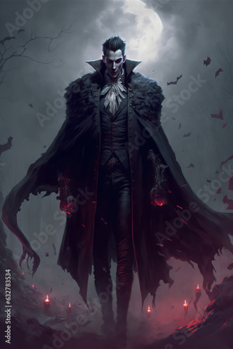 Dracula  Vampire  Creature of the Night  Cursed