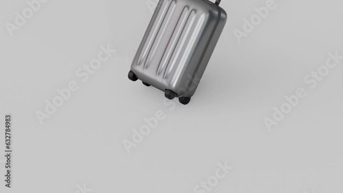 Luggages moving for travel