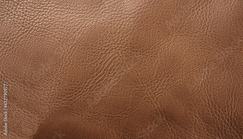 vintage brown faux leather. brown artificial leather background for luxury, elegant and classic concept. plain background of brown leather in close-up view.