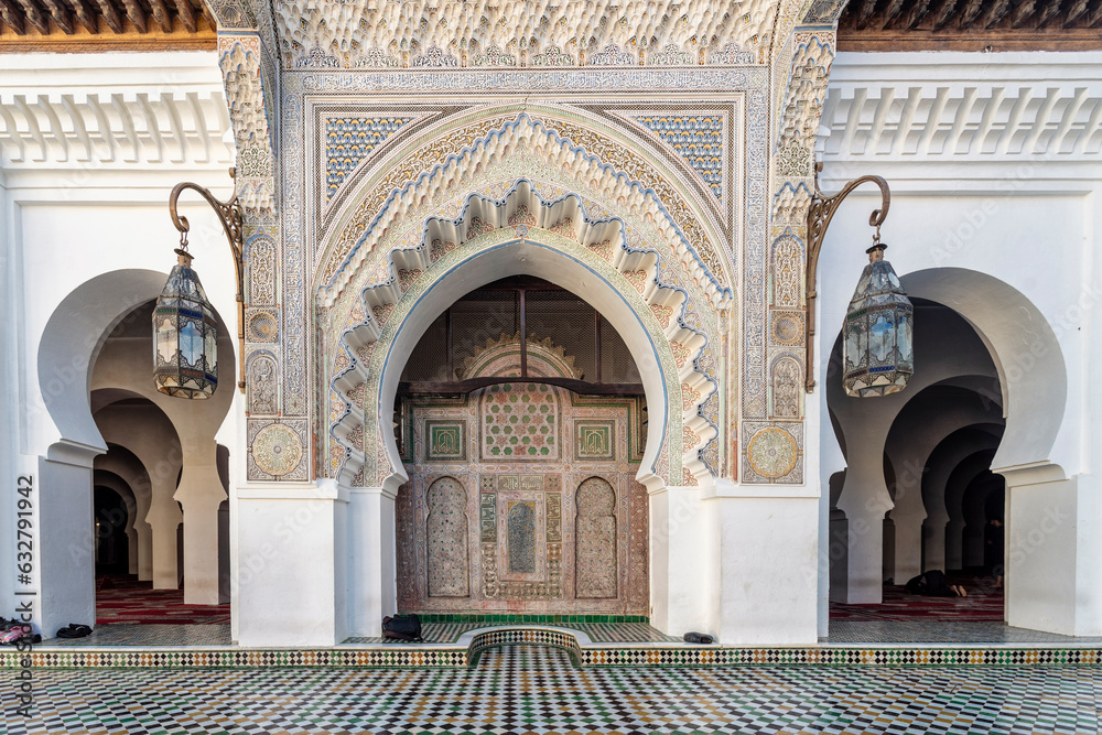 Mosque and University Kairaouine in Fez, Medina, Morocco