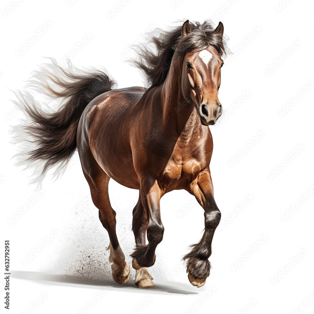 running horse high resolution on white background running horse high resolution on white background