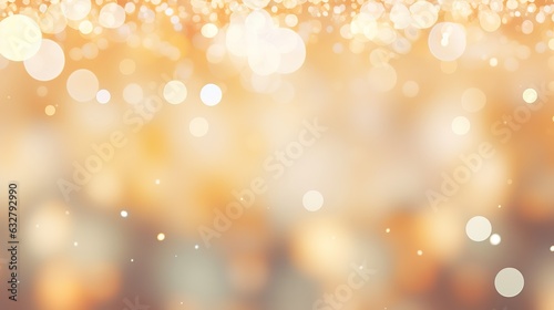 Abstract Blurry Cream Color For Background Blurred Bokeh