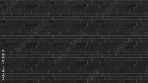 Brick expose black background