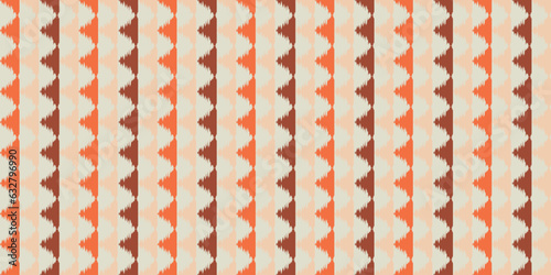 Ethnic abstract ikat art. Seamless pattern in tribal, folk embroidery, and Mexican style. Aztec geometric art ornament print.Design for carpet, wallpaper, clothing, wrapping, fabric, cover, textile.