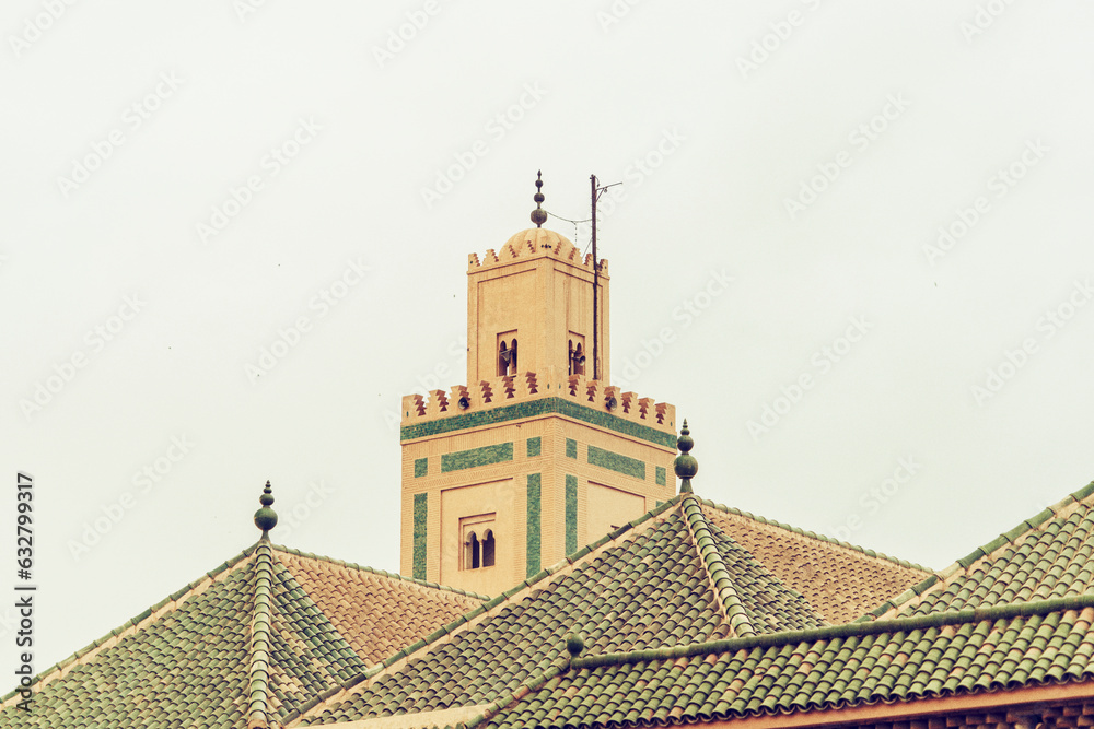 Ben Youssef Mosque in Medina, Marrakesh, Morocco