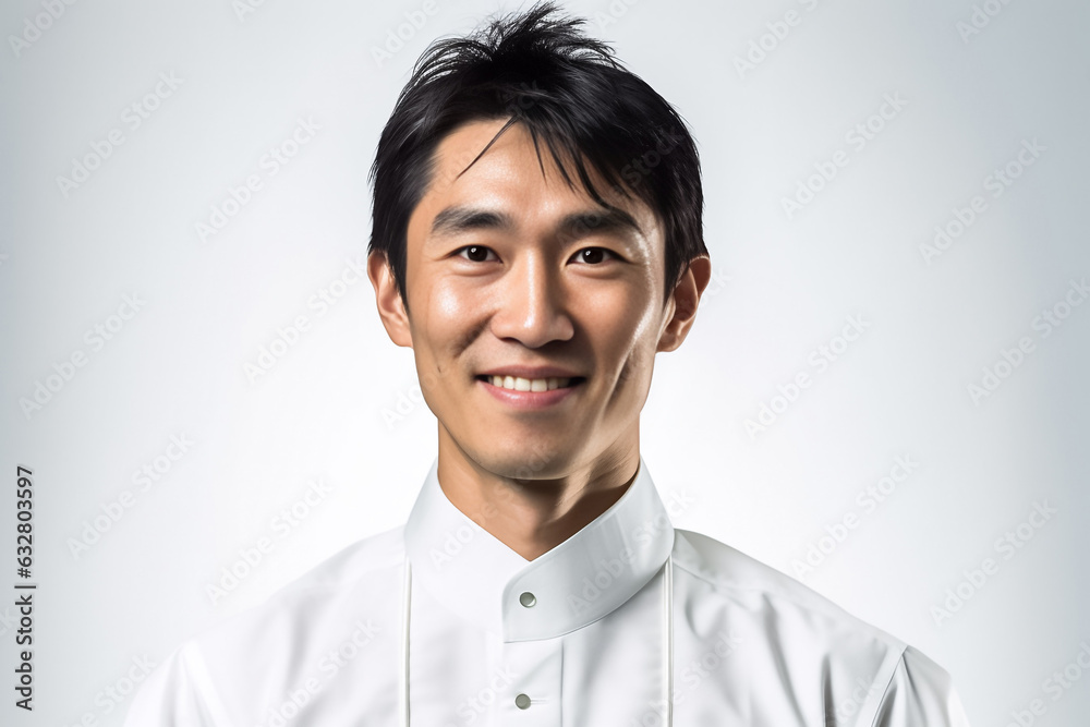 Happy businessman standing Isolated on white background. Portrait of young smiling handsome guy in formal black and white shirt with business suit. Generative AI. Happy businessman standing Isolated on white background. Portrait of young smiling handsome guy in formal black and white shirt with business suit. Generative AI.