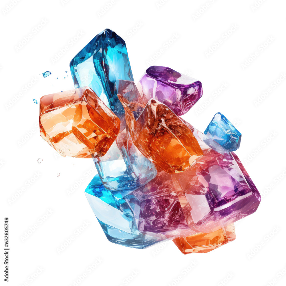 shimmering gemstone nectar frozen in an abstract futuristic 3d texture