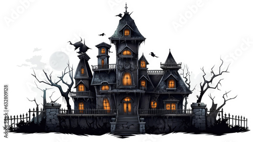 spooky mansion halloween 