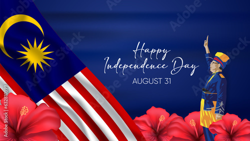 Malaysia Independence Day Banner Design