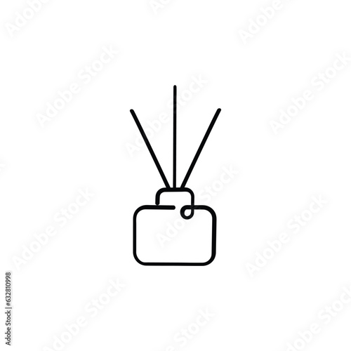 Diffuser Line Style Icon Design