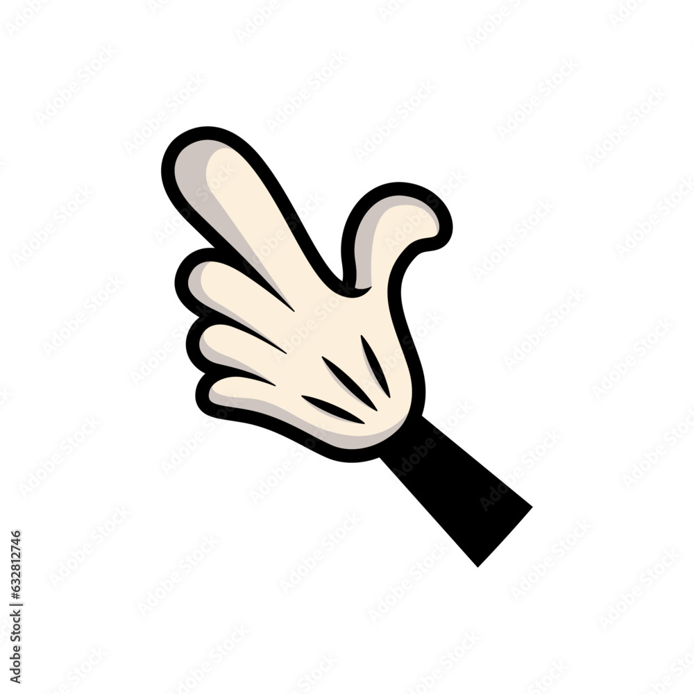Obraz premium Cartoon Glove #1