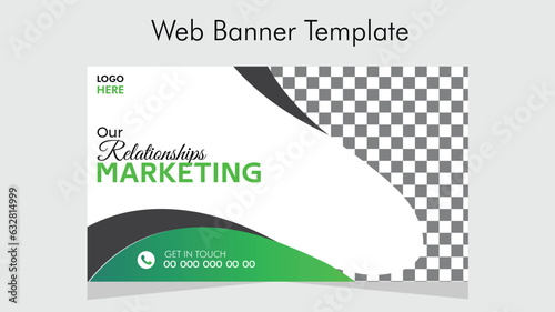  Vector abstract business web banner advertisting template,
digital business advertisting web banner template, photo