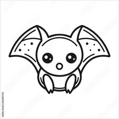 halloween bat illustration