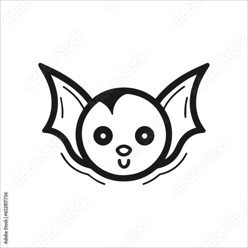halloween bat illustration