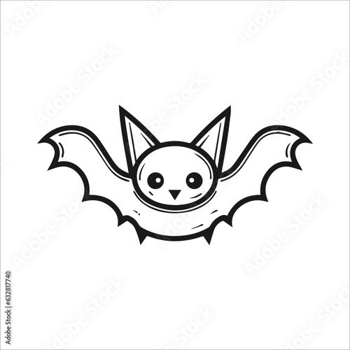 halloween bat illustration