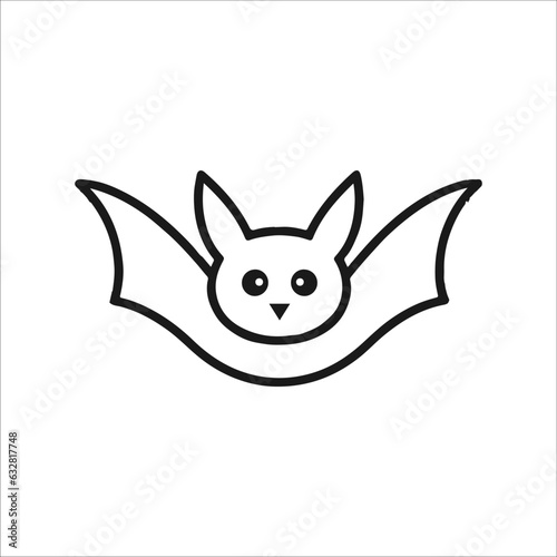 halloween bat illustration