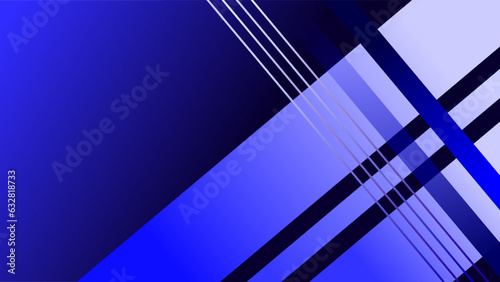Glowing white strips rectangle fading over dark night blue gradient background