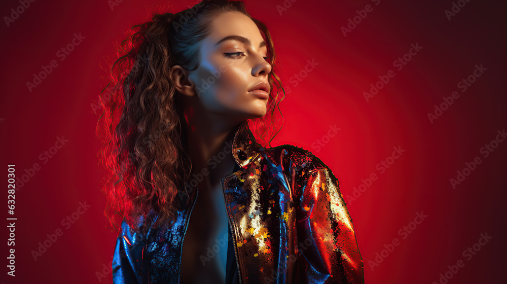 portrait of a woman, fashion design backdrop portrait of a woman, fashion design backdrop