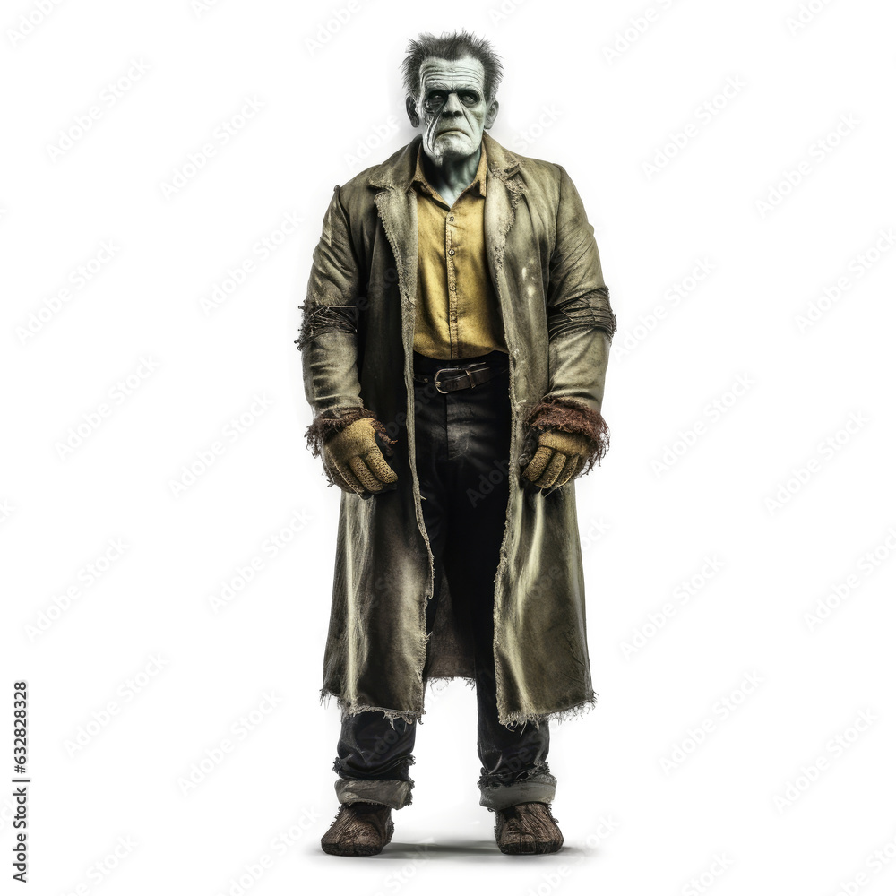 Frankenstein's Monster , Halloween , Isolated On Transparent, PNG, HD
