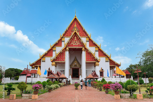 Fotografie Wat Phra Mongkhon Bophit, Ayutthaya Thailand