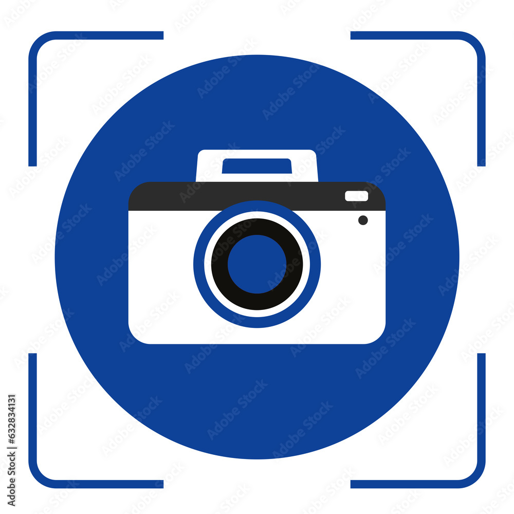 blue camera circle take a photo icon blue camera circle take a photo icon