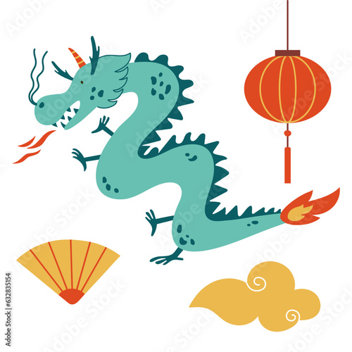 Chinese New Year Vector Set