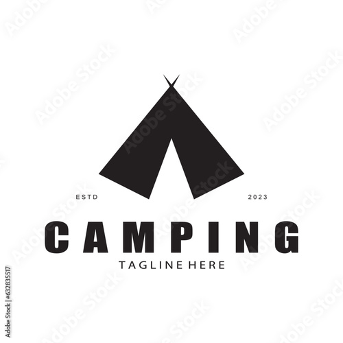vintage and retro tent logo, camping. With tent, tree and bonfire sign. adventurers, scouts, climbers, camping equipment center Free Download vintage and retro tent logo, camping. With tent, tree and bonfire sign. adventurers, scouts, climbers, camping equipment center - GFXLoad