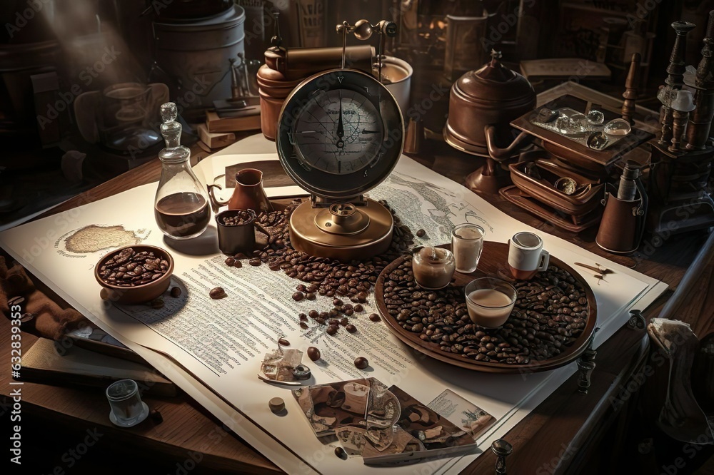 A Taste coffee of Inspiration Design a visually stunning