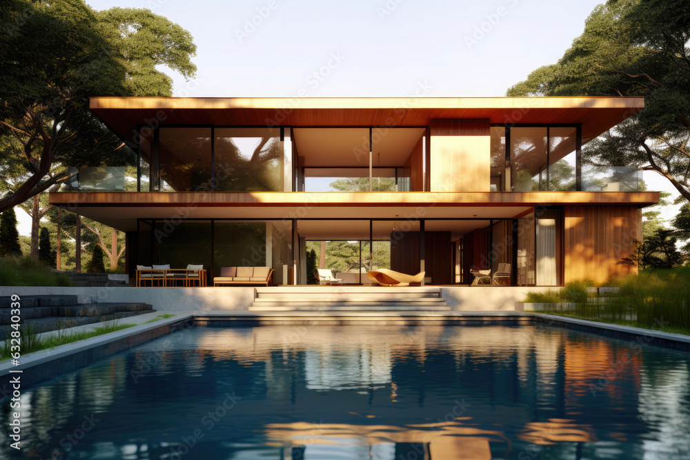 Modern House with Pool