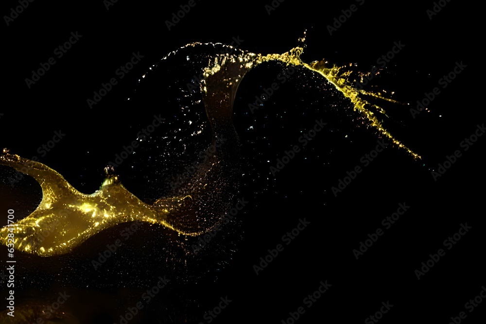 Fototapeta premium background with stars Generative AI