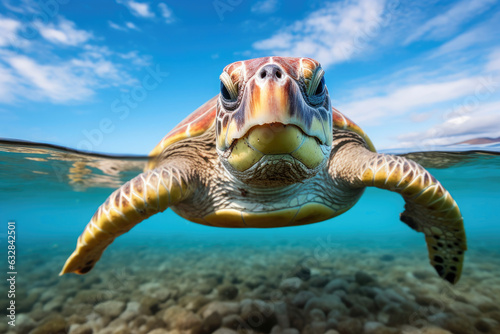 Capturing a Sea Turtle's Essence