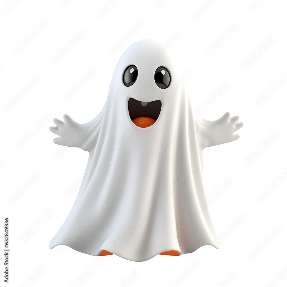 3D cute character Halloween concept 3D cute character Halloween concept