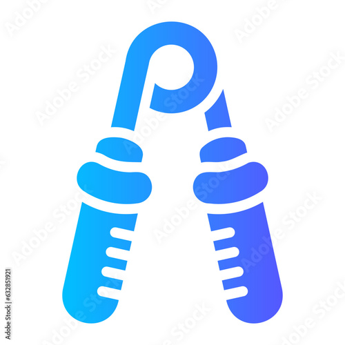 hand grip Gradient icon