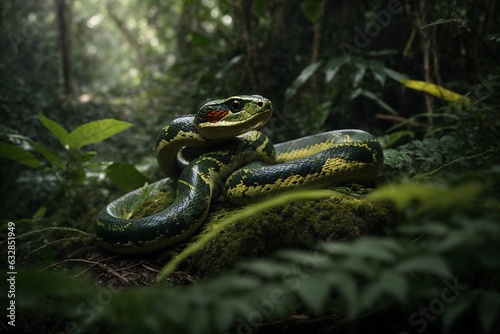 Wild Snake Deep Nature Jungle