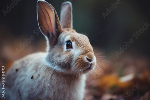 Bunny Nose Twitching, Rabbit, bokeh  photo