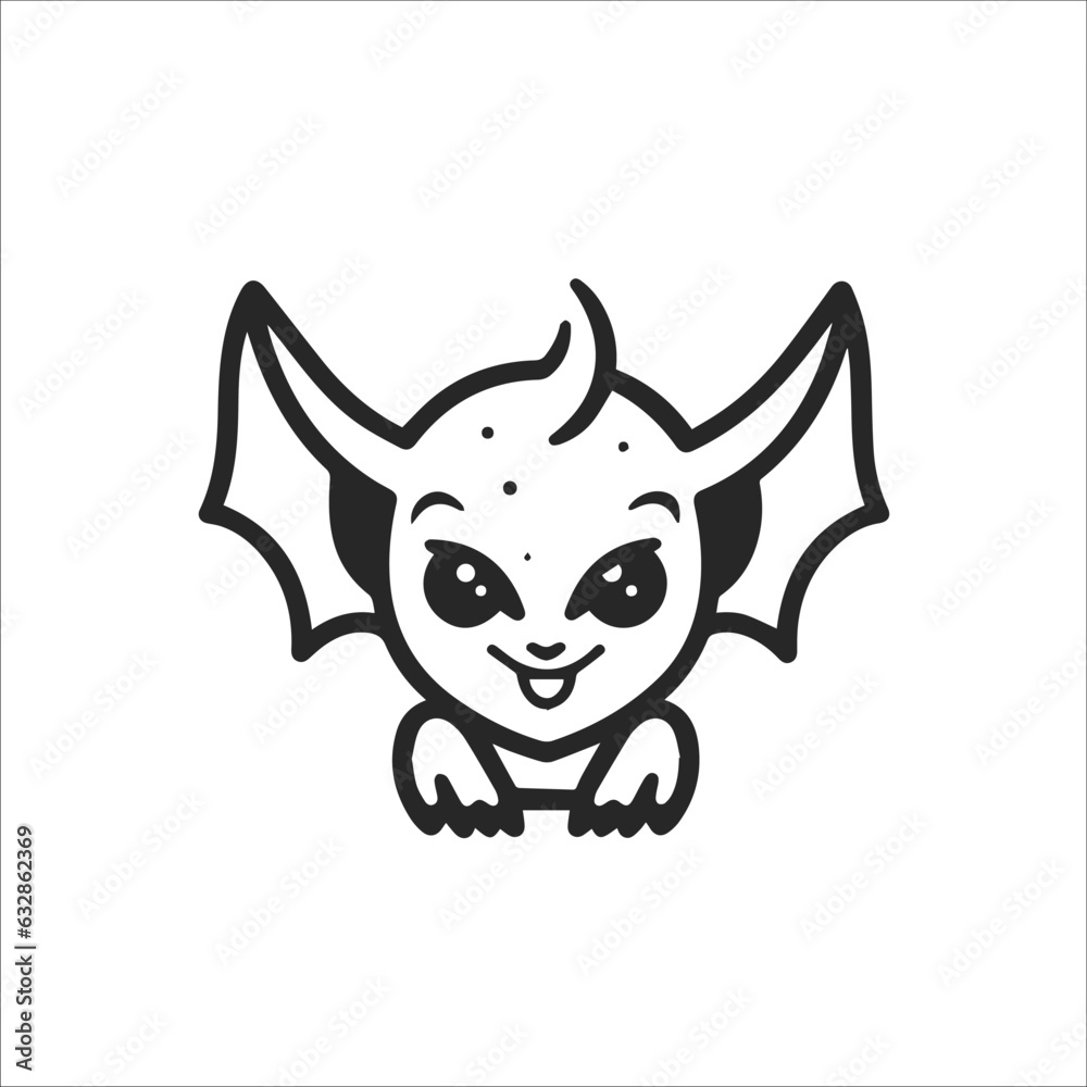 halloween gargoyle illustration halloween gargoyle illustration