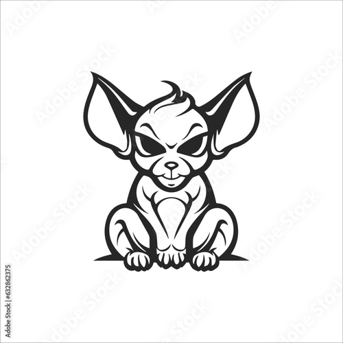 halloween gargoyle illustration